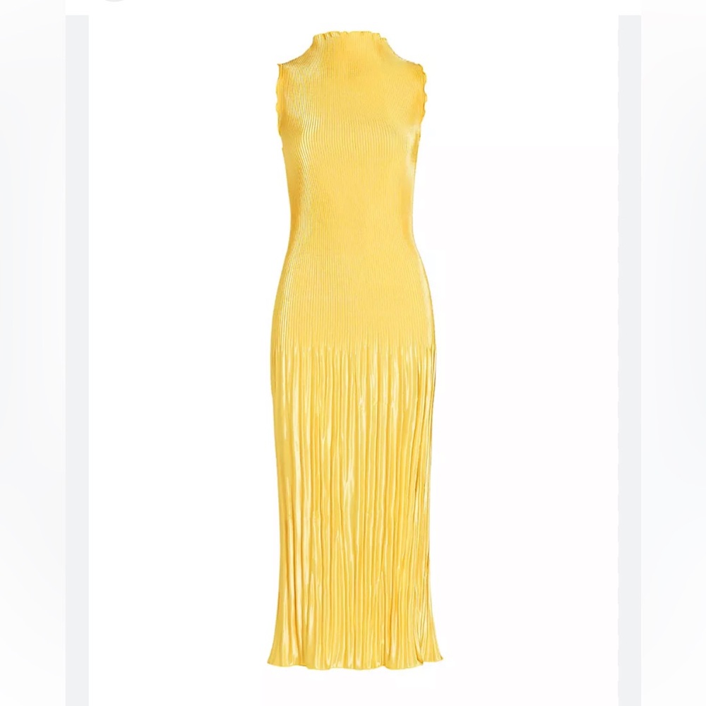 L’idee Soiree Sleeveless Pleated Gown